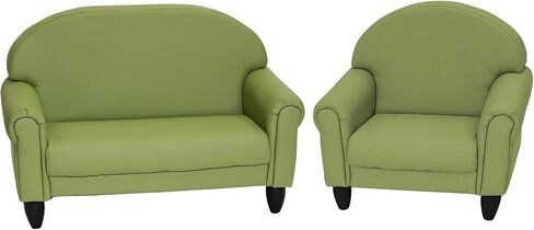 Children's Factory As We Grow Chair and Couch, Flexible Seating for Daycare or Preschool, Kids Reading Couch, Playroom Furniture, Sage in Saudi Arabia