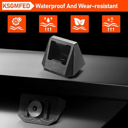 Track Cleat Hook for Tesla Cybertruck Bed Rail Track Accessories,Cyber Bed Rail Track Hook Compatible with 2024 2023 Tesla Cybertruck L Track Rail in Saudi Arabia