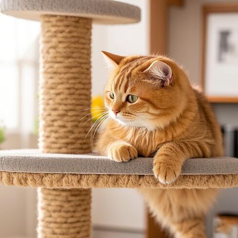 حبل سيزال للقطرة Cat Scratcher 1/4 "50 قدمًا حبل شجرة القطط لإصلاح القطط خدش ما بعد البديل حبل القنب DIY لمنزل السجاد حصيرة ، ولعب الحيوانات الأليفة ، وتزيين الحدائق الحرف الوطن in Kuwait