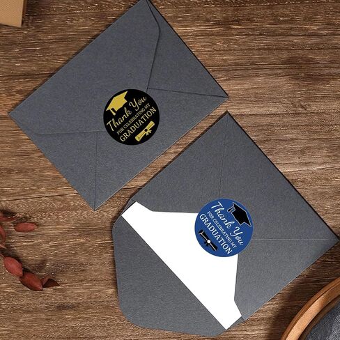 2025 Graduation Stickers - 108 Pcs Graduation Decoration 2025 for Party Supplies, Diploma Cap, Yearbook - Waterproof Vinyl Gift Labels Gold in Saudi Arabia
