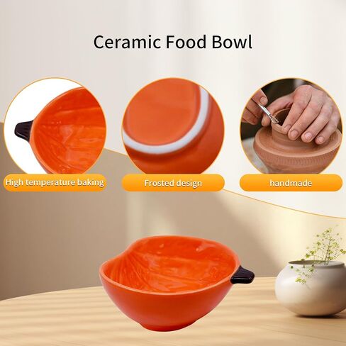 PENCK Small Guinea Pig Food Bowl Apple-Shaped Cute Ceramic Hamster Water Bowl Ferret Rat Chinchilla Rabbit Feeding Dish Young Animal Feeder(Green) in Saudi Arabia