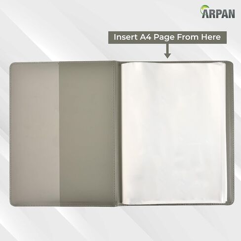 Arpan A4 Professional Display Presentation Book 24 Pocket (48-Side) Portfolio Folder in Saudi Arabia