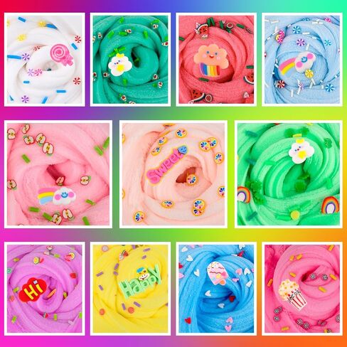 Butter Slime Set for Party Favors, 14 Pack Butter Slime Kit for Kids, DIY Putty Stress Relief Toy for Girls and Boys in Saudi Arabia