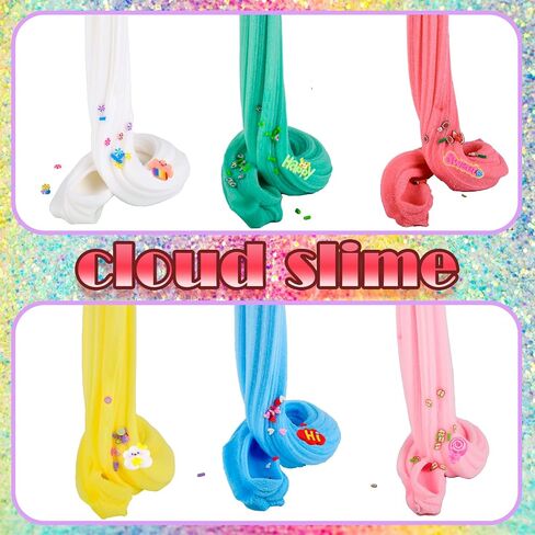 Butter Slime Set for Party Favors, 14 Pack Butter Slime Kit for Kids, DIY Putty Stress Relief Toy for Girls and Boys in Saudi Arabia