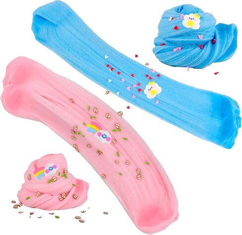 Butter Slime Set for Party Favors, 14 Pack Butter Slime Kit for Kids, DIY Putty Stress Relief Toy for Girls and Boys in Saudi Arabia