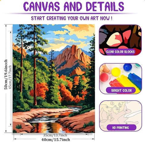 Flower Vases Paint by Bumbers for Adults Beginner, DIY Adult Pink Floral Paint by Numbers Kits on Canvas Acrylic Oil Painting Kits Art 16x20 Inch（Without Frame） in Saudi Arabia
