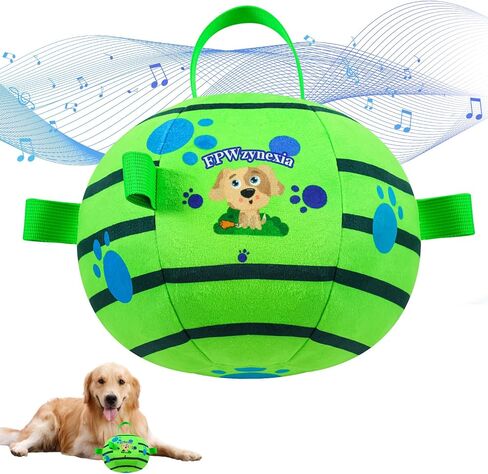 Interactive Dog Toys,Remote Control Dog Balls with Jumping, Rolling & Moving Functions - Includes a Vibrating Dog Ball and Durable Chew Fabric for Safe Play (5.51") in Saudi Arabia