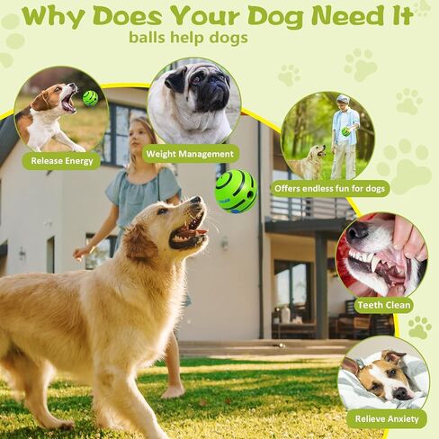 Interactive Dog Toys,Remote Control Dog Balls with Jumping, Rolling & Moving Functions - Includes a Vibrating Dog Ball and Durable Chew Fabric for Safe Play (5.51") in Saudi Arabia