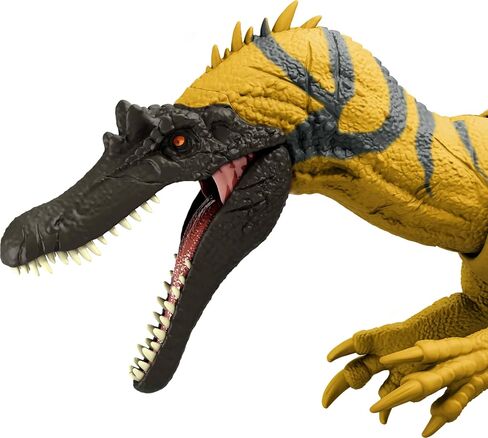 Mattel Jurassic World Dinosaur Toys with Roar Sound & Attack Action, Wild Roar Posable Figures, Physical & Connected Digital Play in Kuwait