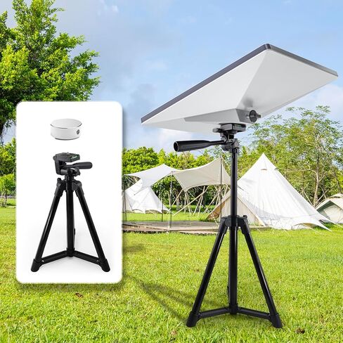 QUIDDITY Starlink Mini Mount - ABS Starlink Mini Pipe Adapter & Compact Portable Roof Mount, Compatible with 1.3-1.77'' Poles, for Starlink Standard Mini Kickstand Dishy Satellite Internet Kit (White) in Saudi Arabia