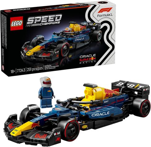 LEGO Speed Champions Oracle Red Bull Racing RB20 F1 Race Car Model Kits - Building Set for Adults, Ages 18+ with Realistic Features - Red Bull F1 DIY Crafts for Display - Gift Idea for F1 Fans - 77243 in Saudi Arabia
