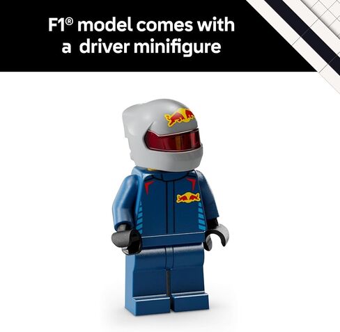 LEGO Speed Champions Oracle Red Bull Racing RB20 F1 Race Car Model Kits - Building Set for Adults, Ages 18+ with Realistic Features - Red Bull F1 DIY Crafts for Display - Gift Idea for F1 Fans - 77243 in Saudi Arabia