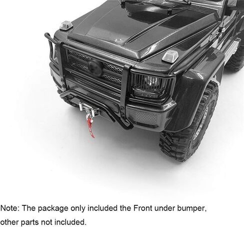 المعدن الأمامي السفلي المصد تحت المصد للسيارة الزاحفة RC TRX6 G63 TRX4 G500 RC Parts Accessories in Kuwait