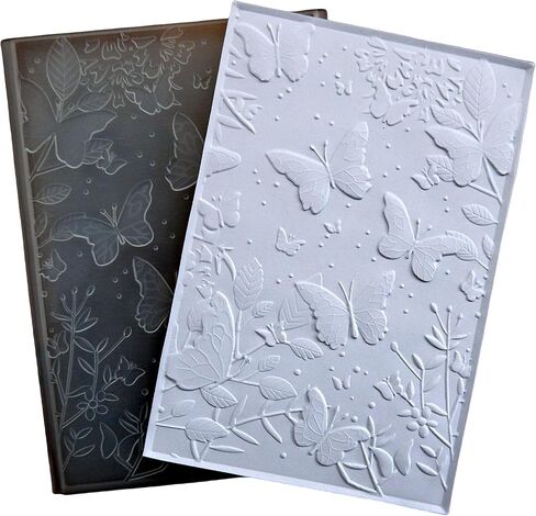 3D Peony Flowers Embossing Folders for Card Making, 3 d Flowers Texture Embossing Folder Template for DIY Paper Crafting Scrapbooking Polymer Clay Decoration in Saudi Arabia