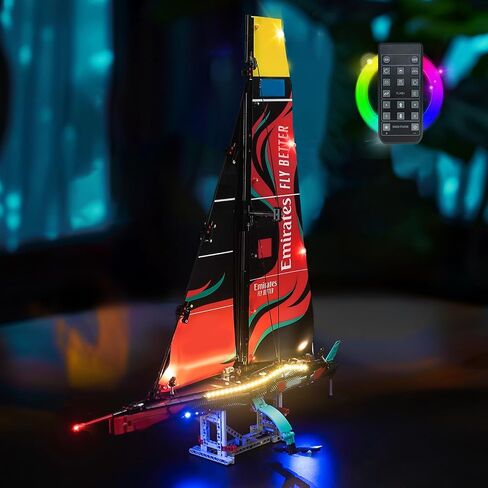 LED Lighting Compatible with Lego Emirates Team New Zealand AC75 Yacht 42174, Light Kit Compatible with Lego 42174, Giving Light to Model, NOT Included The Model Set(Classic Edition) in Saudi Arabia