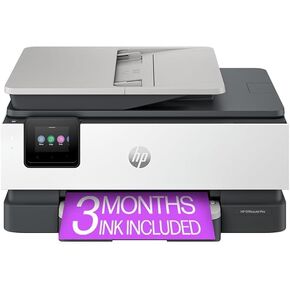 HP OfficeJet Pro 8135e Wireless All-in-One Color Inkjet Printer, Print, Scan, Copy, Fax, ADF, Duplex Printing, Best-for-Home Office, 3 Months of Instant Ink Included (40Q35A) (Renewed Premium)