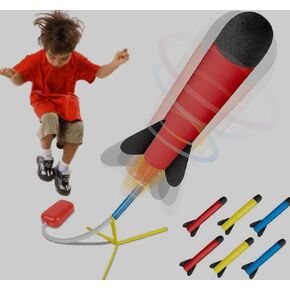 Kids Rocket Launcher, 180 Degree Adjustment, for Ages 3+