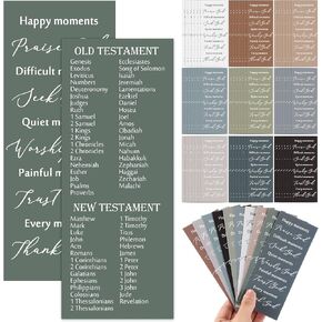 100 Pcs Books of The Bible Bookmarks 2.36 x 6 Inch Religious Christian Bookmarks Bulk Church Christian Gifts for Prayers Men Women(Natural)