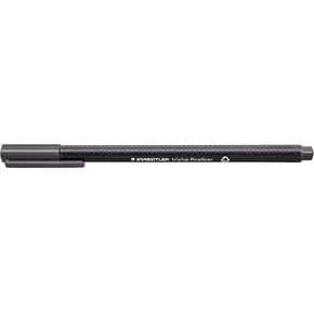 Staedtler - Triplus FineLiner 334 - Felt Tip SuperFine 0.3 mm Grey - Pack of 10