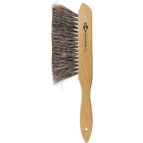 ALVIN Mini Dusting Brush, 2340, 100% Horsehair and Wood Handle, Art, Drafting, and Architecture Cleaning Tool, Great for Students, Hobbyists, and Professionals - 10 Inches