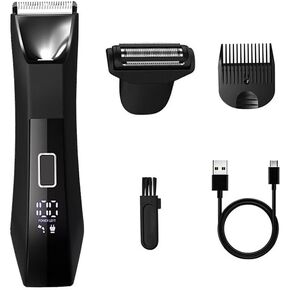 Vsmooth Hair Clippers للرجال ، جسم فائق الشعر وخلايا الشعر ، 2-في 1 في 1 جسم ماكينة الشعر العانة