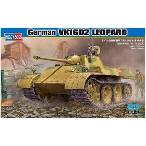 Hobby Boss German VK1602 Leopard Vehicle Model Building Kit, Grey (HY82460)