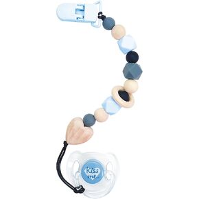 Pink Magnetic Pacifier و Pacifier Clip مجموعة من جديد دمية Baby Doll Princess Girl Reborn Babies Accessories-A-A