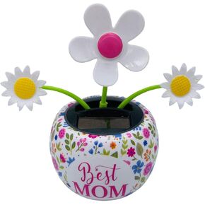 Solar Dancer Figure,Solar Powered Dancing Car Dashboard Decor,Solar Dancing Flower Solar Dancing Solar Toys Car Swinging Dancing Toy Car Windowsill Home Desk Decor Solar Power Kits Solar Powered Toys