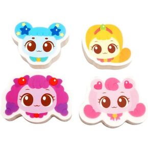 3 Count, Cute Catch Teenieping Eraser Set (Pen Style)
