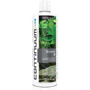Continuum Aquatics Flora Viv P-مكملات الفسفور المركزة لأحواض السمك المزروعة بالمياه العذبة 250 مل