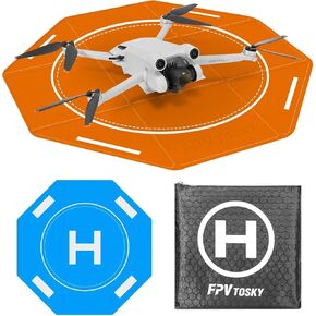 FPVTOSKY DRONAND LANDING PAD ، وسادة هبوط طائرة هليكوبتر من لوحة هليكوبتر للهليكوبتر لافت
