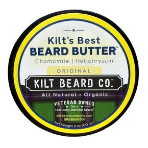 Original Beard Butter for Men- Best Beard Moisturizer & Conditioner & Conditioner- All-Natural Shea & Mango Butter- Softens & Hydrates Dry, Coarse Beards- Chamomile & Bergamot Scent