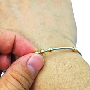 2 حزمة تململ لعبة تململ لعبة اختيار الجلد مع الخرزات المنزلق حبات العلاج القلق من القلق لعلاج Trichotillomania