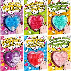 28 Pack Valentines Day Gift Cards for kids with Animal Squishy Toy, Valentine's Party Favor Kawaii Mochi Squishy Toys with Cards, Stress Relief Fidget Toy for Kids Classroom Exchange Prizes