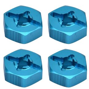 Wltoys Model Car 7mm إلى 12mm Whex Hex Hub محرك محول ترقية أجزاء RC ملحق