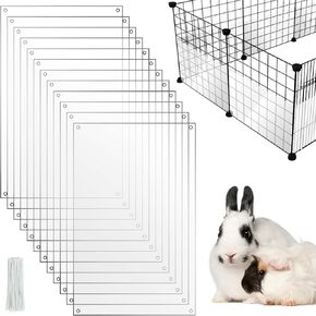 12 حزمة PET CAGE PRONER PRONER RABBIT CAGE GUAR