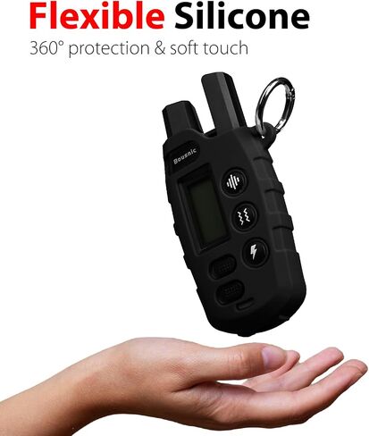Silicone Protective Case for Bousnic Dog Shock Collar RS2 Remote with Carabiner (Blue) in Saudi Arabia