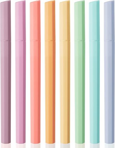 Mr. Pen- Aesthetic Highlighters, 6 Pack, Chisel Tip, Retro Tones, Cute Highlighters Assorted Colors, Cute Highlighters for School Highlighters, Highlighter Set, Pastel Highlighters in Saudi Arabia