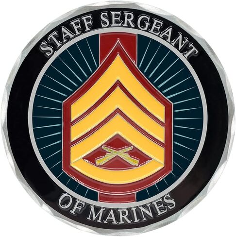 Officially Licensed USMC Lance Corporal E3 Challenge Coin – Marine Corps Coin – LCpl Coin Challenge Coin | Disabled USMC Vet Owned Small Business in Saudi Arabia
