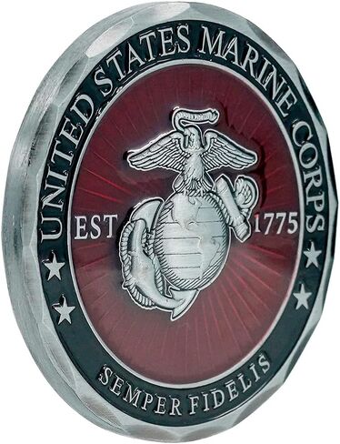 Officially Licensed USMC Lance Corporal E3 Challenge Coin – Marine Corps Coin – LCpl Coin Challenge Coin | Disabled USMC Vet Owned Small Business in Saudi Arabia
