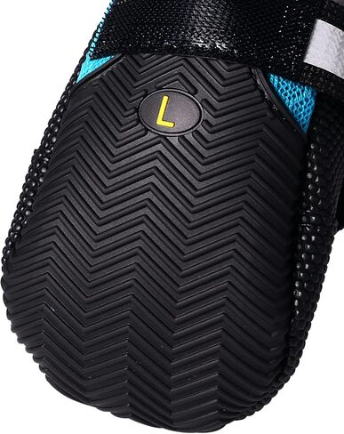 Dog Boots for Outdoor and Indoor(4 PCs), Anti-Slip Waterproof Dog Shoes with Reflective Strips, Adjustable Dog Socks Paw Protector for Medium Large Dogs in Saudi Arabia