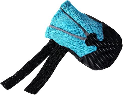 Dog Boots for Outdoor and Indoor(4 PCs), Anti-Slip Waterproof Dog Shoes with Reflective Strips, Adjustable Dog Socks Paw Protector for Medium Large Dogs in Saudi Arabia