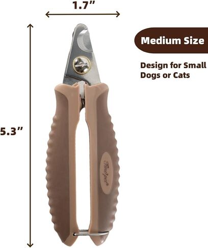 Dog Nail Clippers Pet Nail Trimmers for Small Dogs or Cats and Any Small Pets Easy and Safe Cat Grooming Clippers Cat Claw Trimmer Stainless Steel Blade S in Saudi Arabia