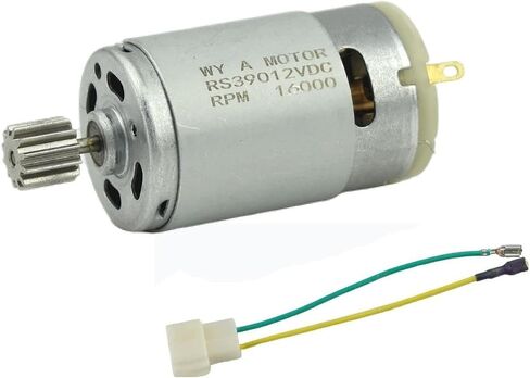 chancs RS390 محرك كهربائي DC 12V 20000 دورة في الدقيقة 12 تروس أسنان محرك لسيارة لعبة عربة نارية ثلاثية العجلات مع استبدال RS-380 in Kuwait