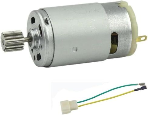chancs RS390 محرك كهربائي DC 12V 20000 دورة في الدقيقة 12 تروس أسنان محرك لسيارة لعبة عربة نارية ثلاثية العجلات مع استبدال RS-380 in Kuwait