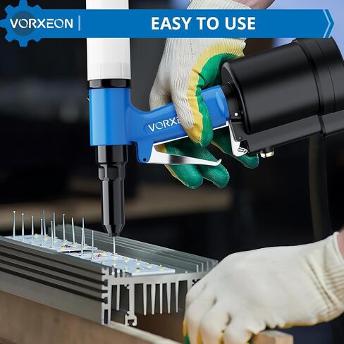 مجموعة مسدس برشام هوائي 3/32 بوصة، 1/8 بوصة، 5/32 بوصة، 3/16 بوصة، 1/4 بوصة ضغط سحب برشام الهواء 3916 رطل 1780 كجم، أداة تعمل بالهواء المضغوط NPT 1/4 بوصة لصناعات السيارات والبناء، تصنيع in Kuwait