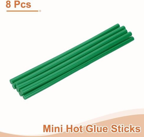 Uxcell 8 PCS Mini Glue Glue Sticks ، 0.28 "DIA X 7.87" عصي غراء Eva الطويلة ، مصغرة مصغرة مصغرة ، عصي الغراء الساخنة للزرقاء لمشاريع لزجة DIY in Saudi Arabia
