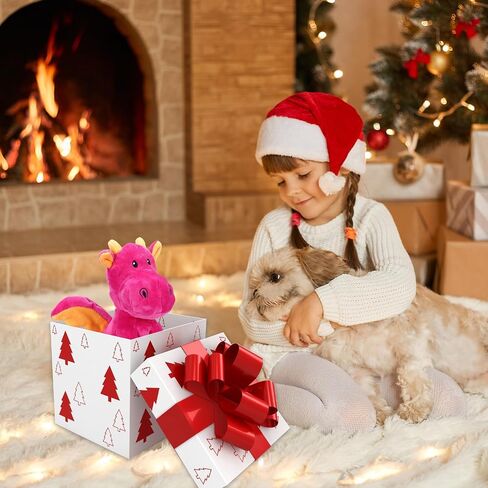Dog Toys for Aggressive Chewers, Interactive Plush Dog Toy with Squeaker and Crinkle Paper, Suitable for Reducing Boredom and Anxiety, Cute Pet Toy for Small, Medium and Large Dogs in Saudi Arabia