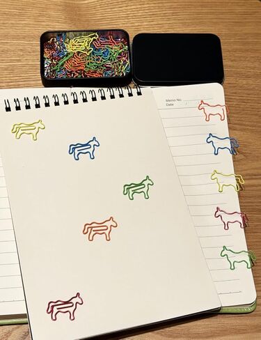 Cute Paper Clips, 60 PCS Hedgehog Shaped Paper Clips Animal Bookmarks Clips, Assorted Colors, Fun Office Gifts for Women Men Coworkers Teachers Students Girls Boys in Saudi Arabia