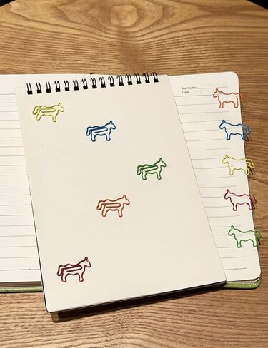 Cute Paper Clips, 60 PCS Hedgehog Shaped Paper Clips Animal Bookmarks Clips, Assorted Colors, Fun Office Gifts for Women Men Coworkers Teachers Students Girls Boys in Saudi Arabia